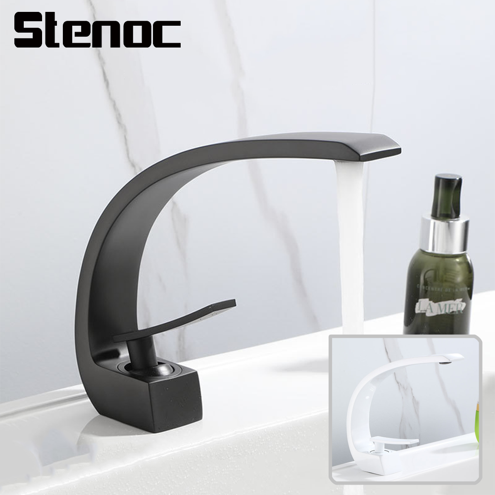 أسود/أبيض منحنى تصميم حوض الحن - مراجعة Silicone Tap Washer وسعره