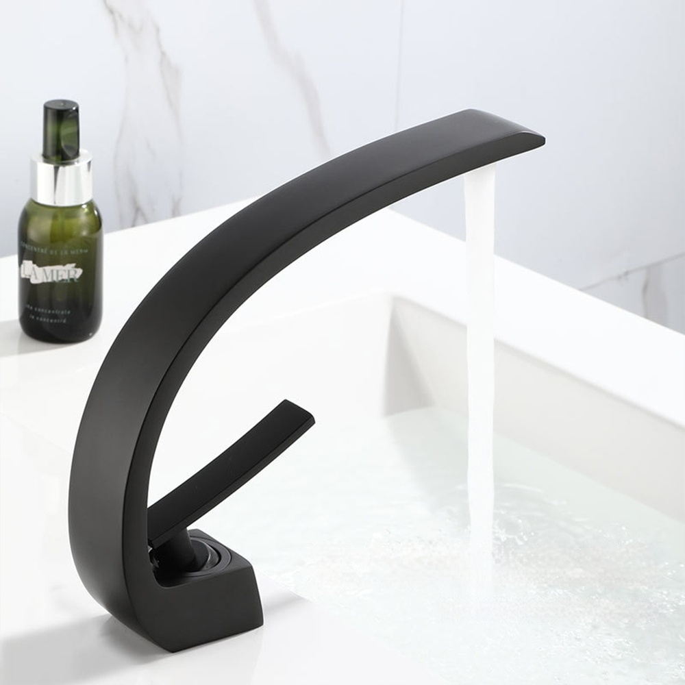 أسود/أبيض منحنى تصميم حوض الحن - مراجعة Silicone Tap Washer وسعره