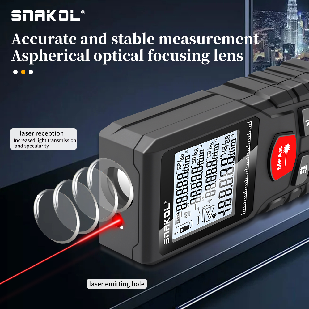 Snakol شريط قياس الليزر 50 متر - مراجعة Stanley Tape 25Ft وسعره